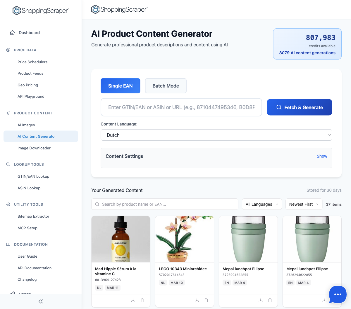AI Content Generator