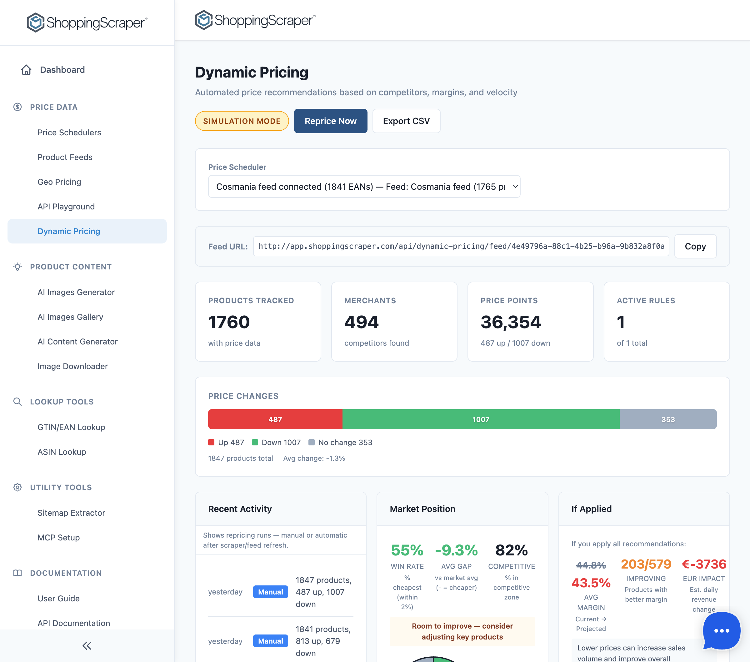Dynamic Pricing Dashboard